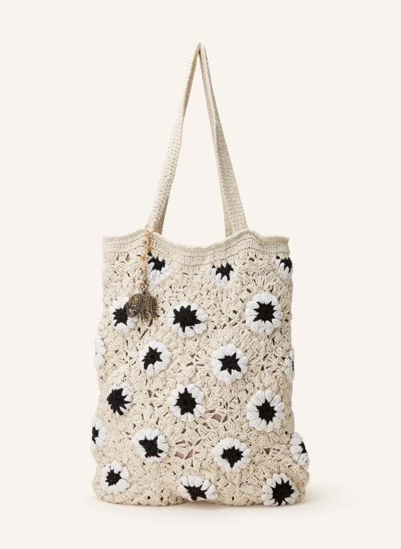 ANOKHI Shoulder bag BEIGE/ WHITE/ BLACK