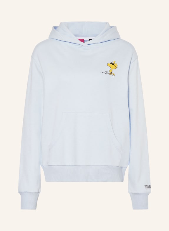 FrogBox Hoodie mit Schmucksteinen HELLBLAU