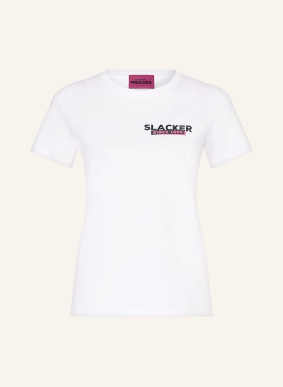 FrogBox T-Shirt mit Schmucksteinen WEISS