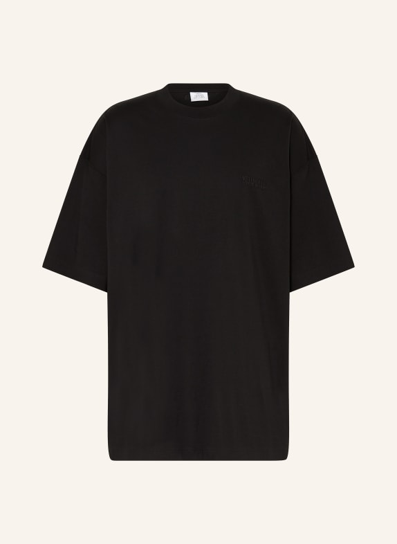 VETEMENTS Oversized-Shirt SCHWARZ