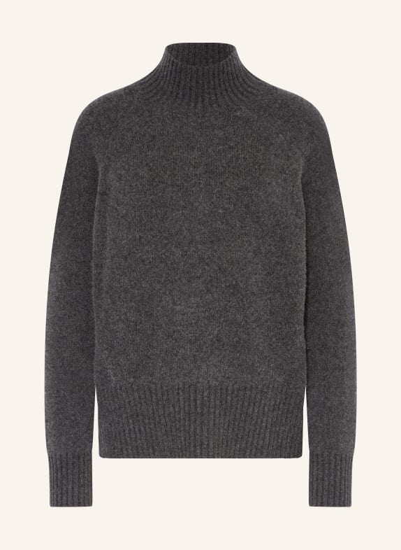 ALLUDE Pullover mit Cashmere DUNKELGRAU