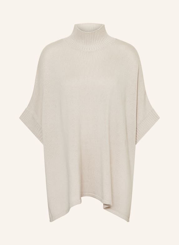 ALLUDE Poncho mit Cashmere CREME