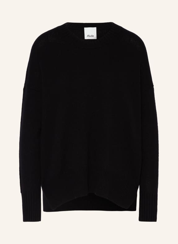 ALLUDE Cashmere sweater BLACK