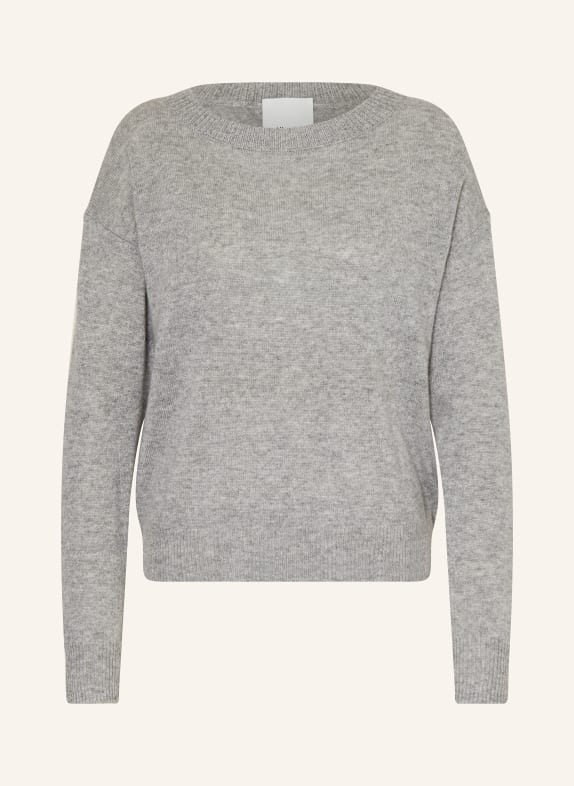 ALLUDE Cashmere-Pullover GRAU