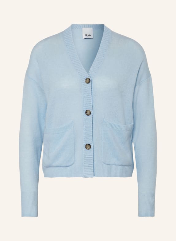 ALLUDE Cashmere cardigan LIGHT BLUE