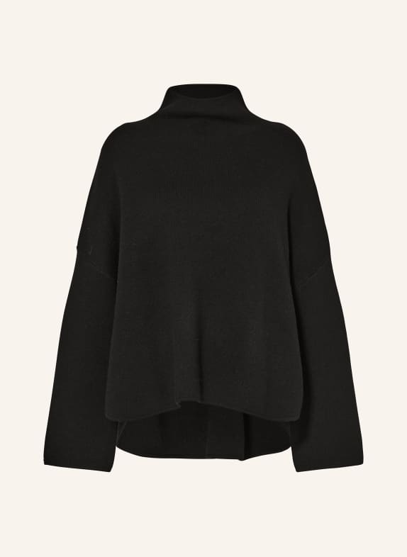 ALLUDE Pullover mit Cashmere SCHWARZ