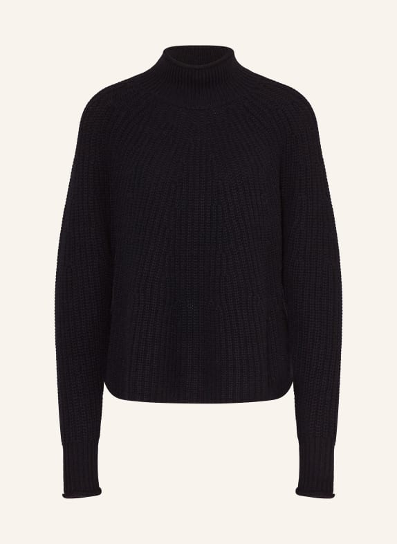 ALLUDE Pullover mit Cashmere DUNKELBLAU