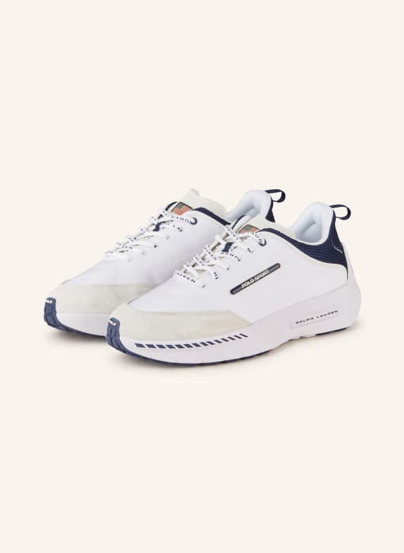 POLO SPORT Sneaker WEISS/ DUNKELBLAU