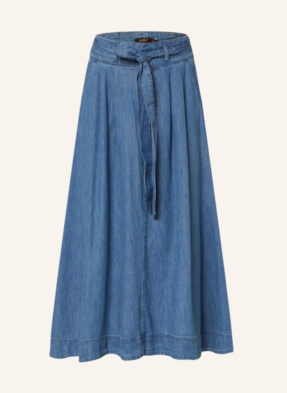 LAUREN RALPH LAUREN Denim skirt BLUE