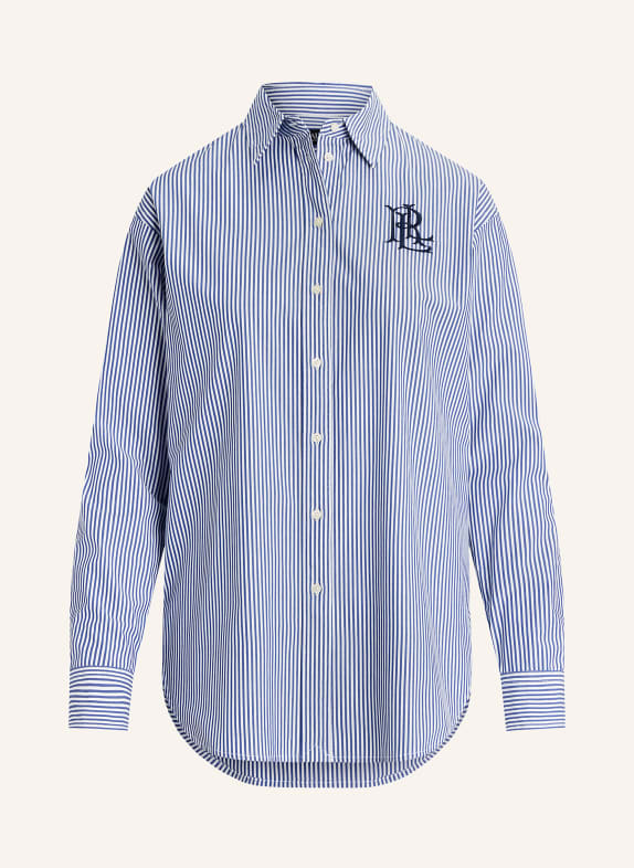 LAUREN RALPH LAUREN Shirt blouse BLUE/ WHITE