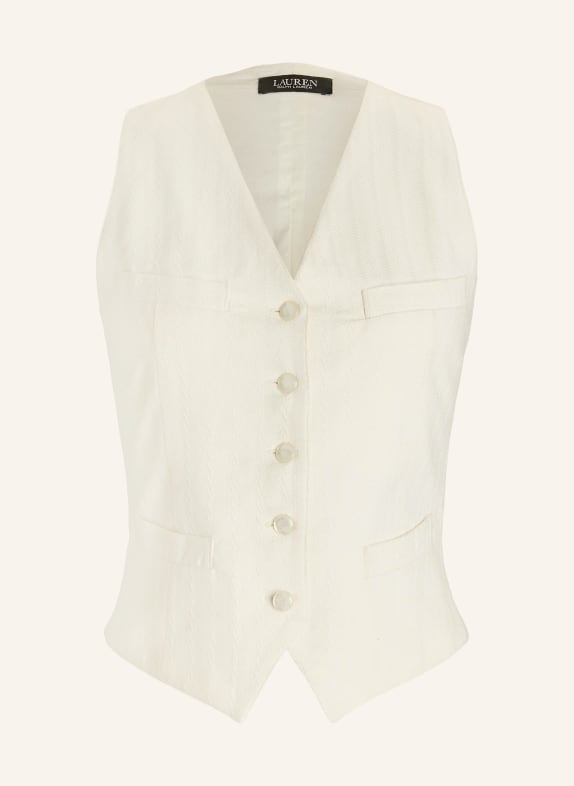 LAUREN RALPH LAUREN Blazer vest ECRU