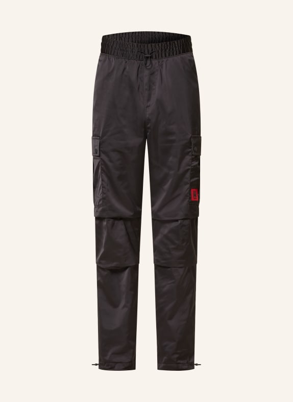 HUGO Cargo pants GUNO regular fit BLACK