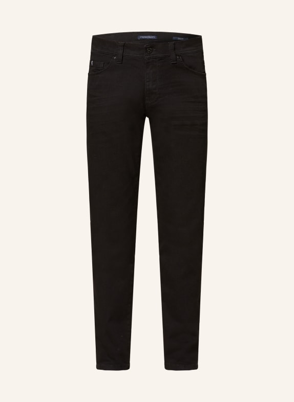 STROKESMAN'S Džíny Slim Fit 6000 black