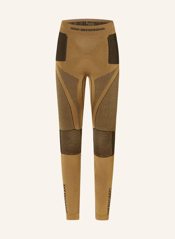 X-BIONIC Funktionswäsche-Hose RADIACTOR 4.0 HELLBRAUN/ SCHWARZ