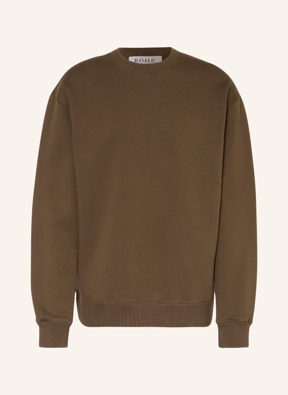RÓHE Oversized-Sweatshirt KHAKI
