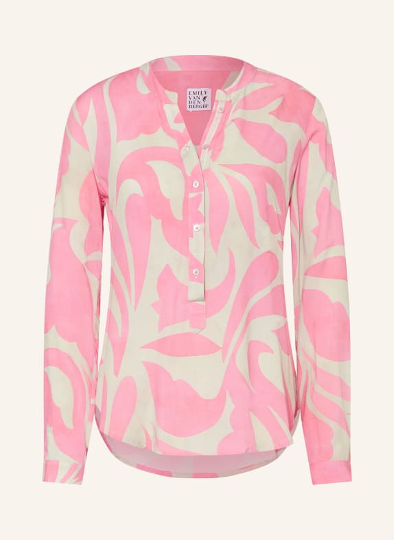 Emily VAN DEN BERGH Blusenshirt ROSA/ BEIGE