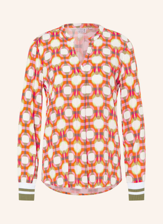 Wohin sollen wir liefernshirt WEISS/ ORANGE/ OLIV