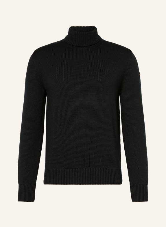 PAUL & SHARK Turtleneck sweater BLACK