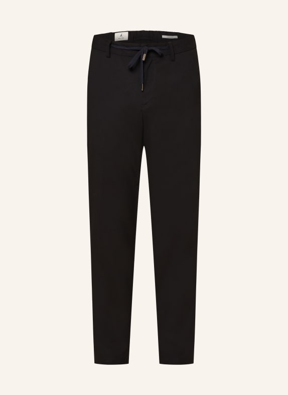 MYTHS Trousers extra slim fit BLACK