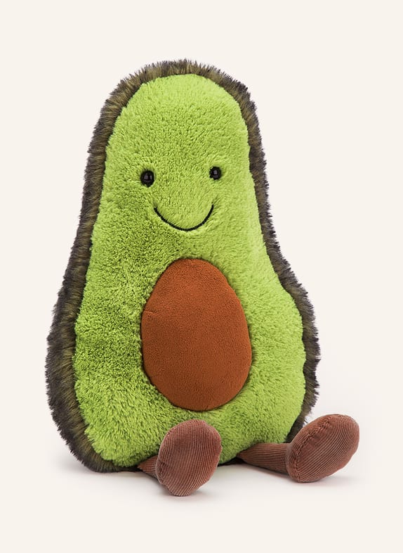 Jellycat Plüsch-Spielzeug AMUSEABLES AVOCADO LARGE HELLGRÜN/ DUNKELGRÜN/ BRAUN