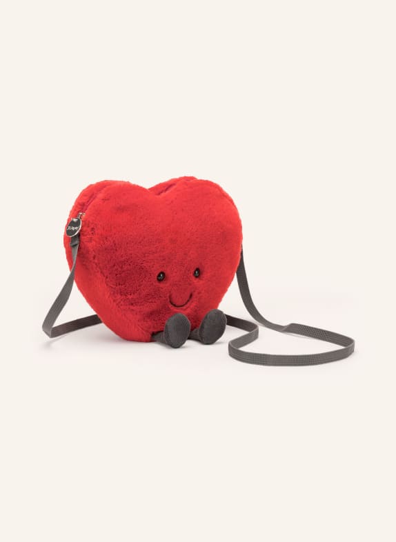 Jellycat Umhängetasche AMUSEABLES HEART ROT