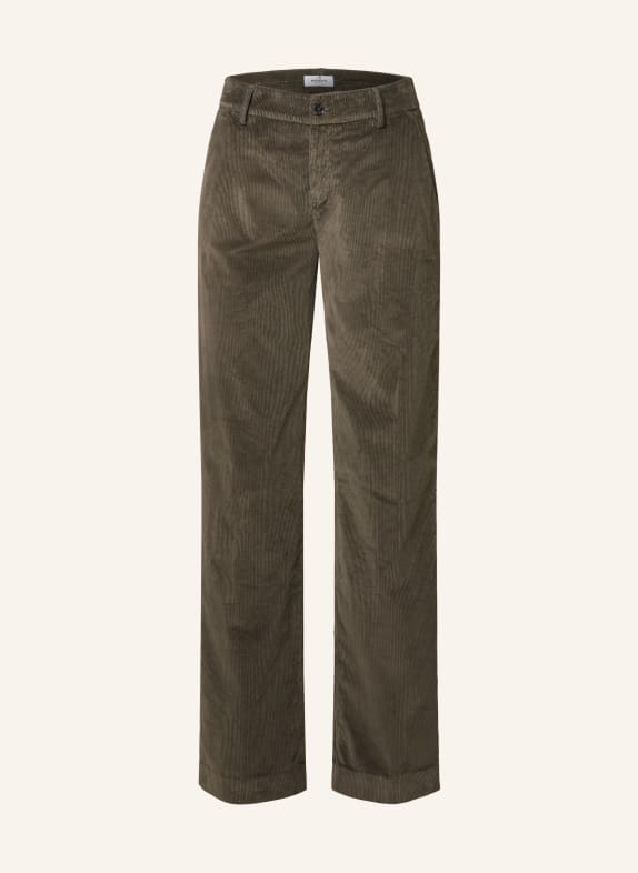 MASON'S Cordhose NEW YORK STRAIGHT DUNKELGRAU