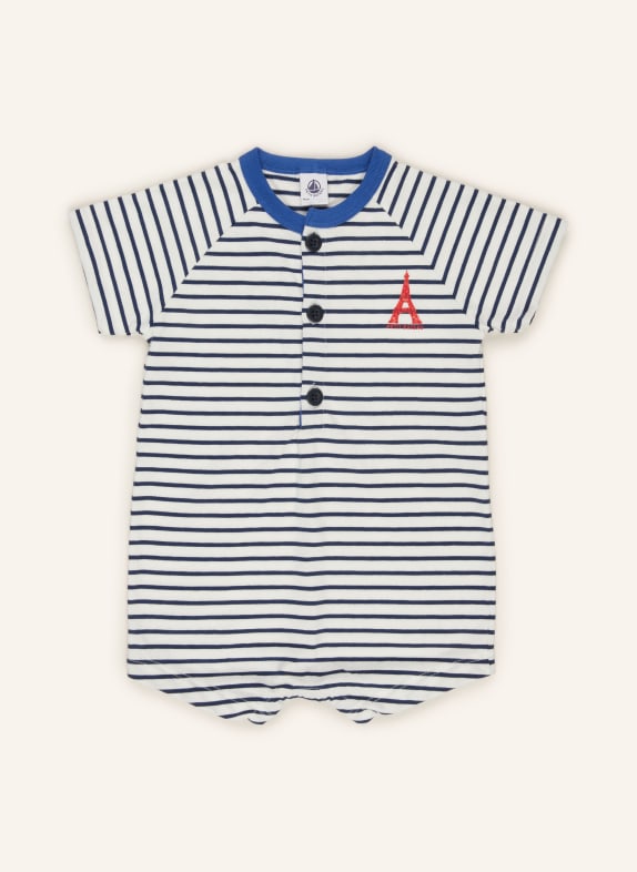 PETIT BATEAU Body KRÉMOVÁ/ TMAVĚ MODRÁ