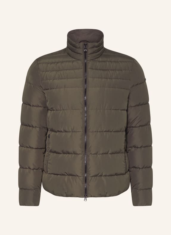 GEOX Prošívaná bunda KHAKI