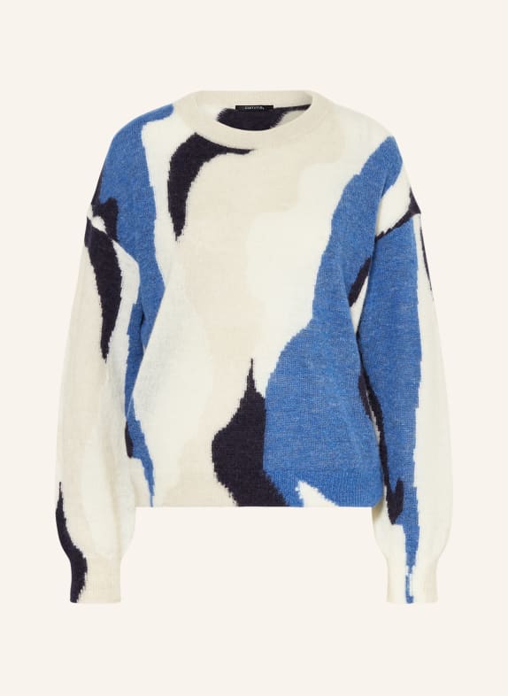 comma Sweater BLUE/ ECRU/ DARK BLUE