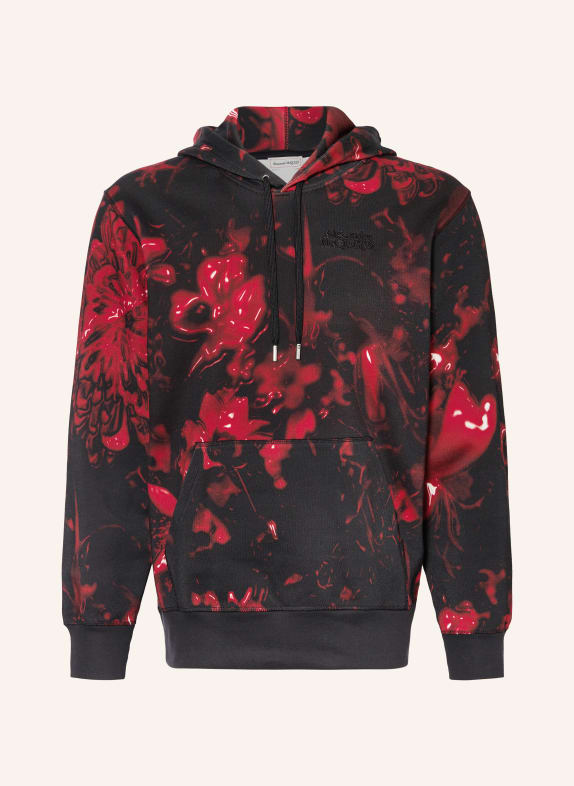 Alexander McQUEEN Hoodie SCHWARZ/ ROT/ WEISS