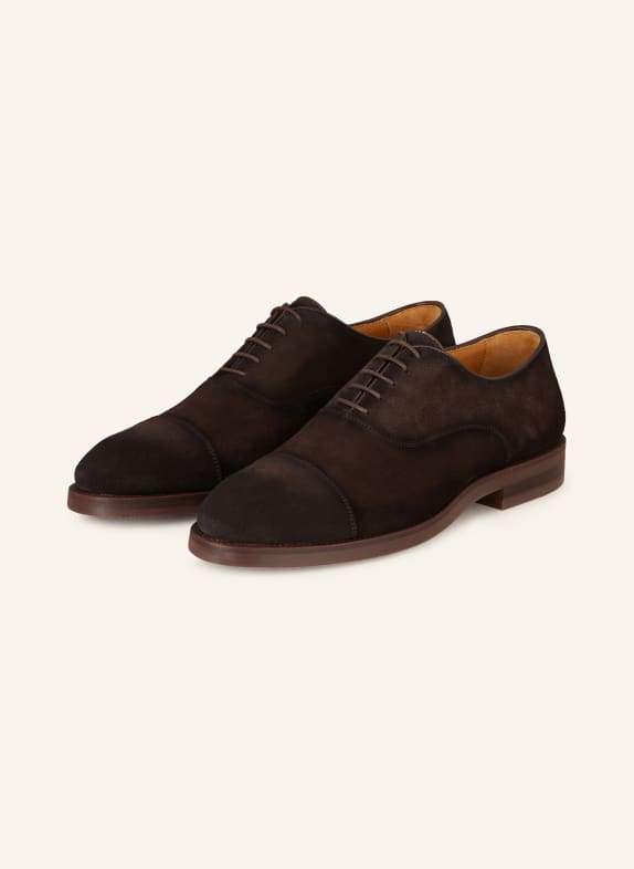 MAGNANNI Lace-up shoes DARK BROWN