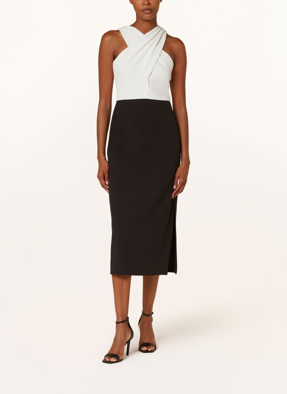 SWING Kleid WEISS / SCHWARZ