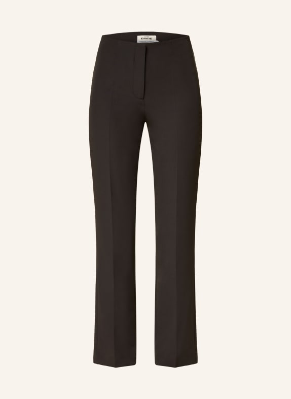 GANG Bootcut trousers CECILIA FLARED BLACK