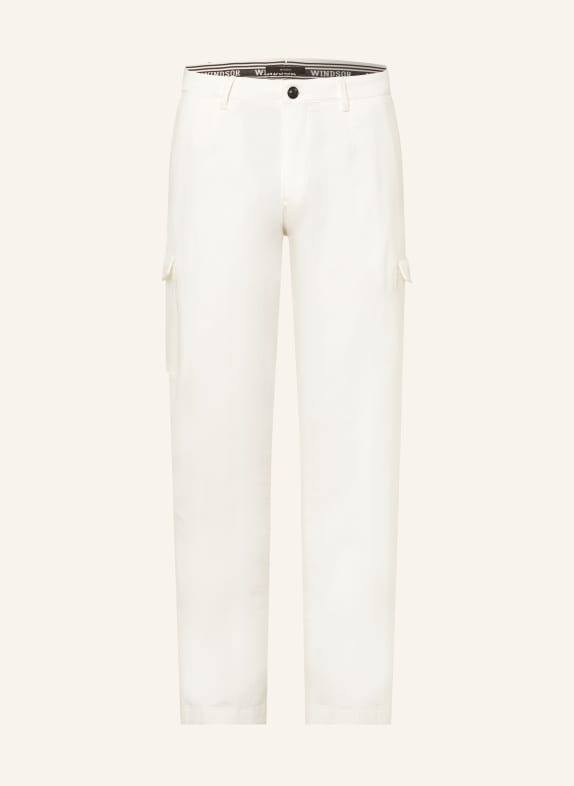 windsor. Cargohose FEDE-D Regular Fit WEISS