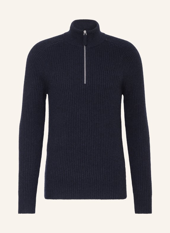 FTC CASHMERE Cashmere-Troyer DUNKELBLAU