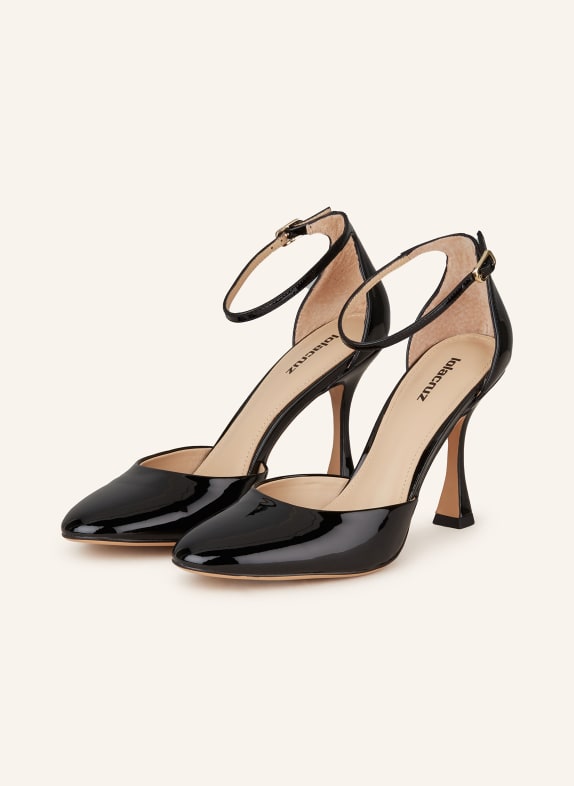 Lola Cruz Lack-Pumps DURY SCHWARZ