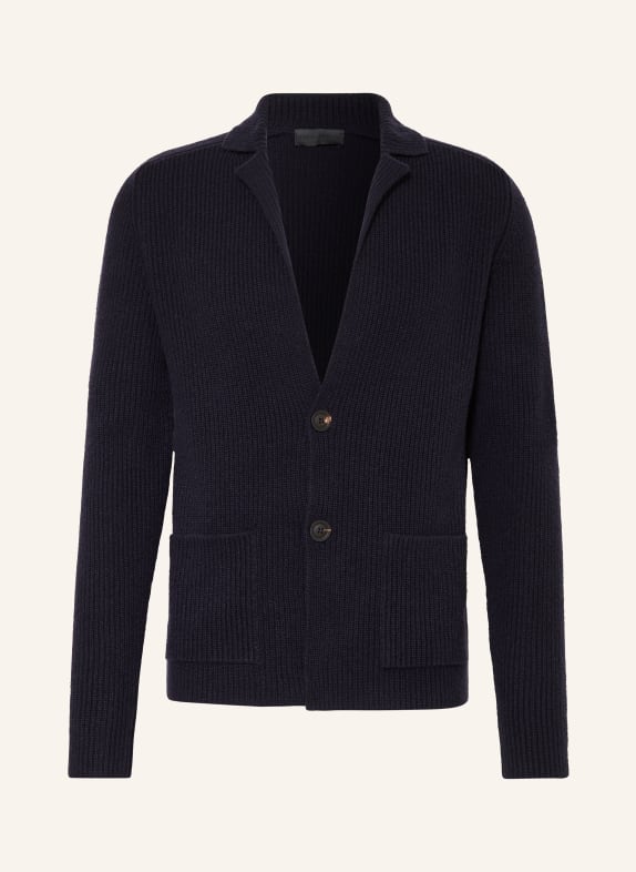 IRIS von ARNIM Cardigan CARSON in cashmere DARK BLUE