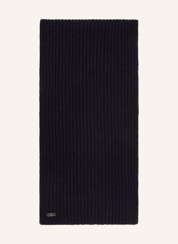 IRIS von ARNIM Cashmere scarf COLLIN DARK BLUE