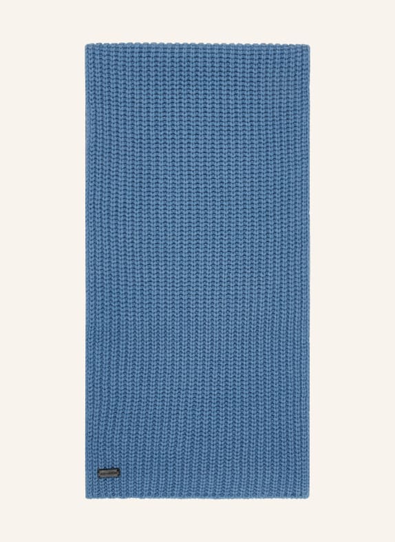 IRIS von ARNIM Cashmere scarf COLLIN BLUE