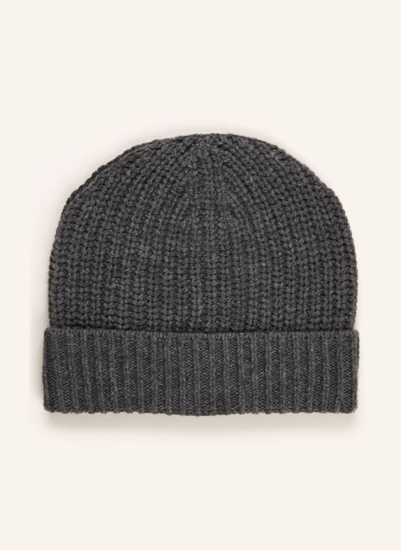 IRIS von ARNIM Cashmere beanie CARLOS DARK GRAY