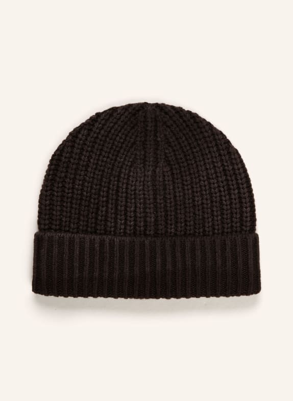 IRIS von ARNIM Cashmere beanie CARLOS DARK BROWN