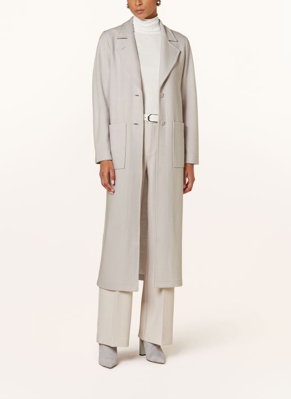 monari Wool coat LIGHT GRAY