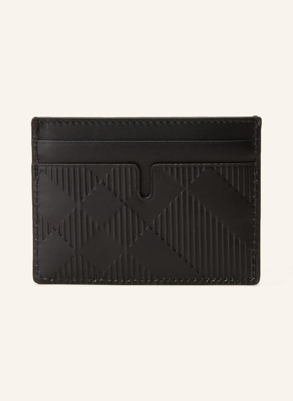 BURBERRY Card case SANDON BLACK