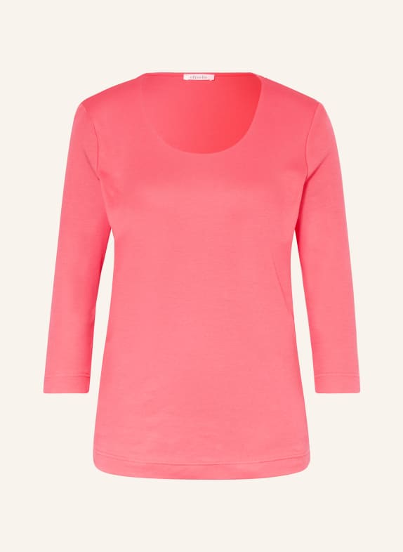 efixelle Shirt mit 3/4-Arm NEONROSA