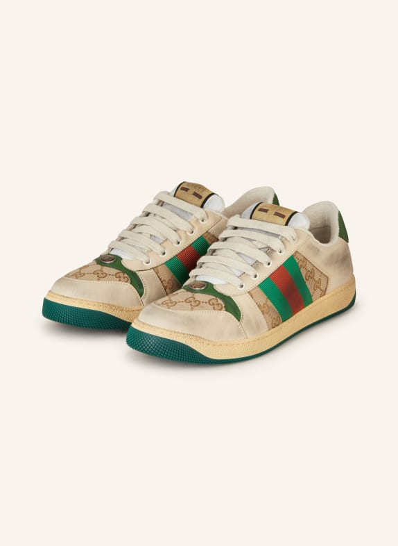 GUCCI Sneakersy SCREENER 9666 BIANCO