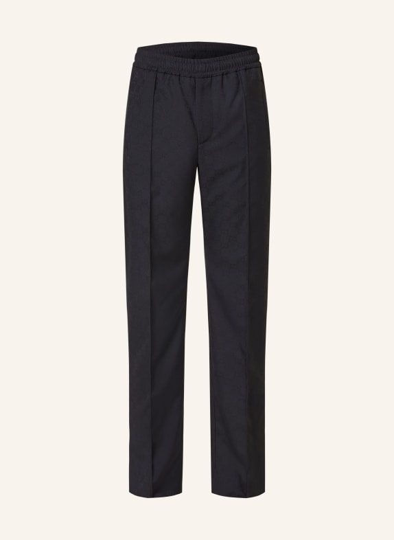 GUCCI Pants in jogger style regular fit DARK BLUE