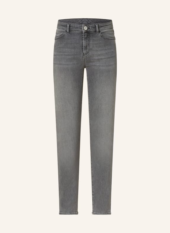 EMPORIO ARMANI Jeansy skinny SZARY