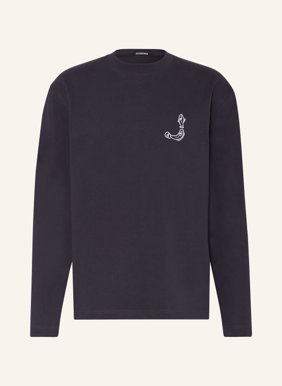 JACQUEMUS Longsleeve DUNKELBLAU