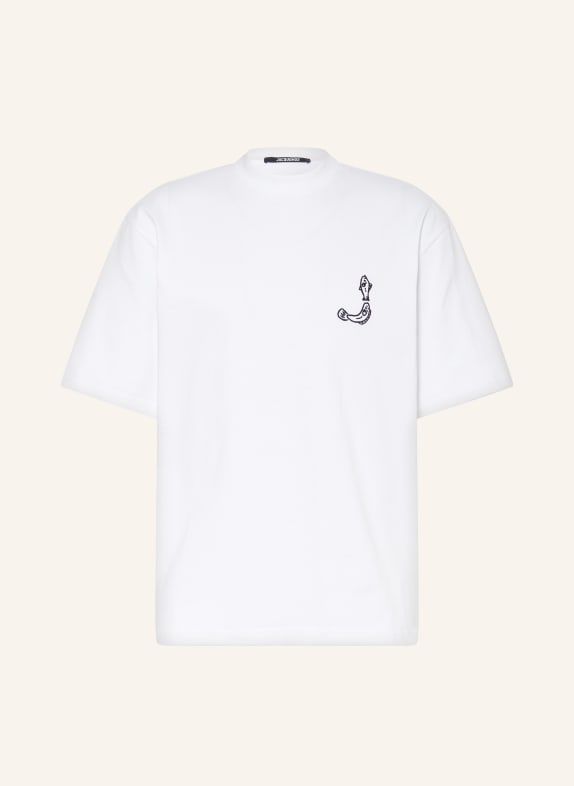 JACQUEMUS T-shirt BIAŁY