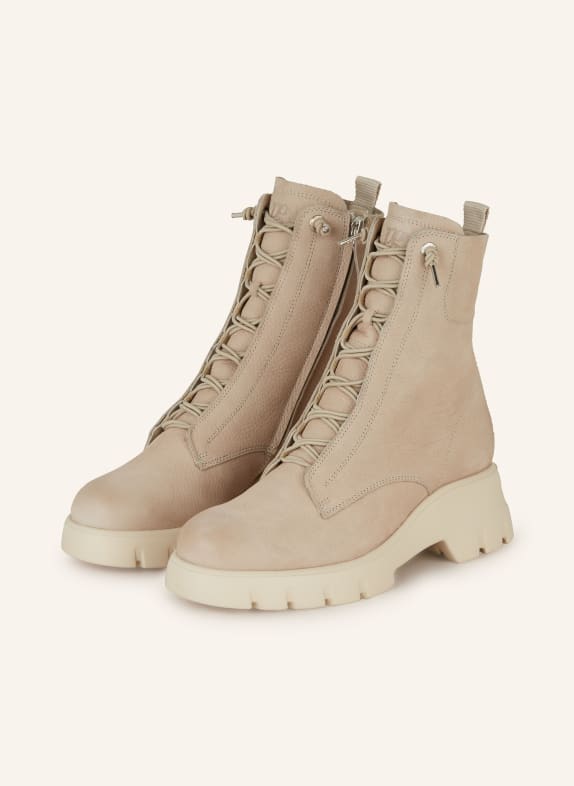 paul green Schnürstiefeletten BEIGE